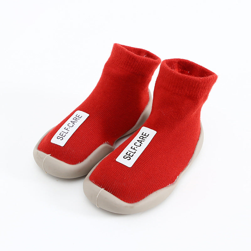 Baby Winter Soft Sole Non-Slip Socks Shoes | Warm Cartoon Character Shoes for Toddlers 0–3 Year