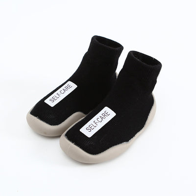 Imported 1 Pair Baby Kids Non Slip Rubber Soft Sole Socks Floor Shoes for 0-12 Months