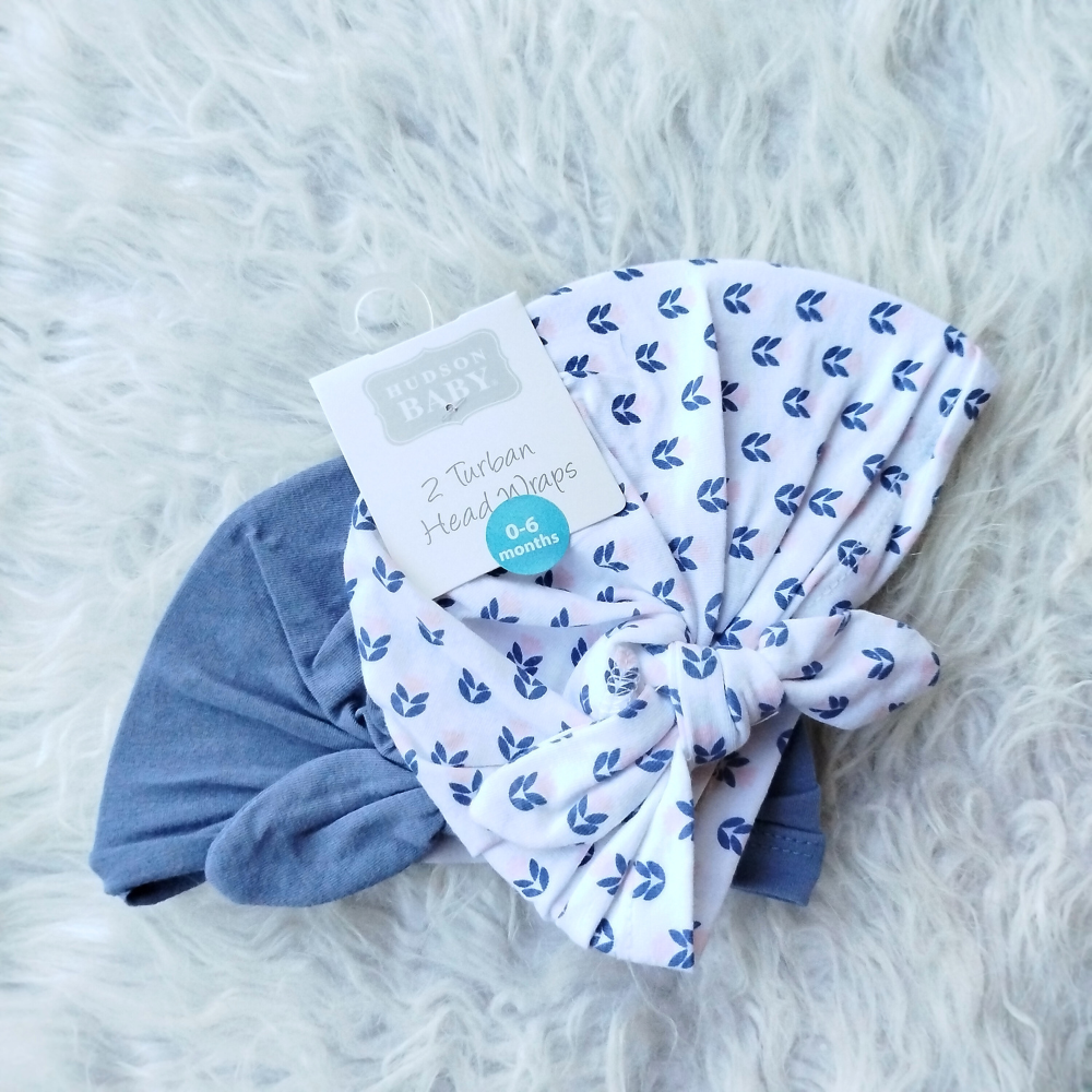 Imported Baby Pack of 2 Knot Cute Caps for 0-24 Months