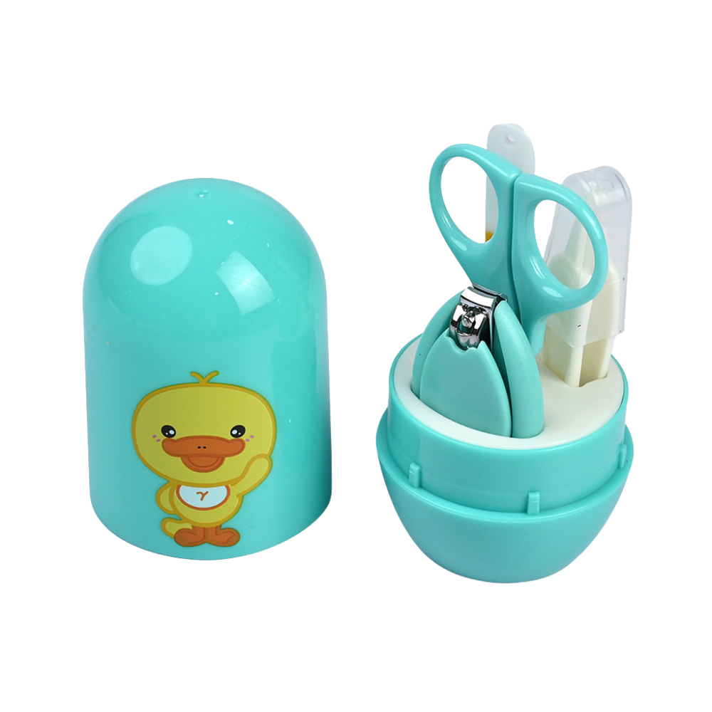 Imported 4 Piece Baby Nail Care Kit – Safe Grooming Set with Case