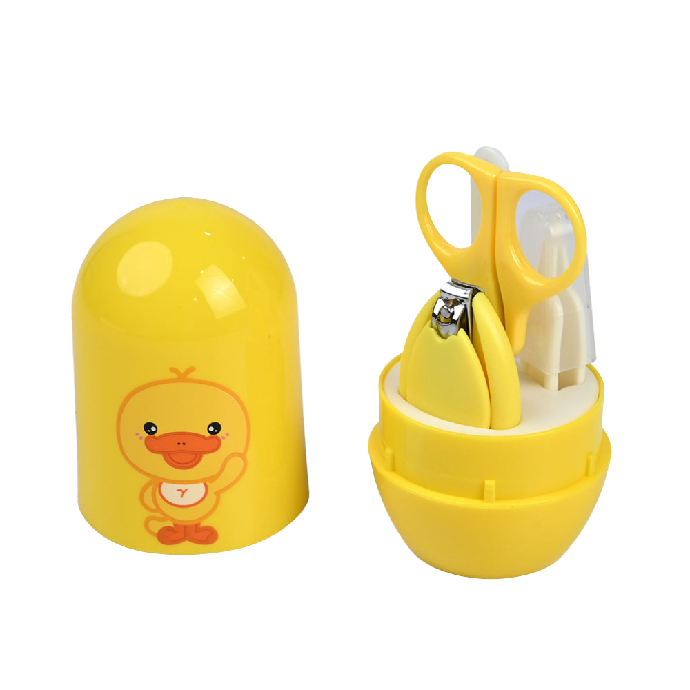 Imported 4 Piece Baby Nail Care Kit – Safe Grooming Set with Case