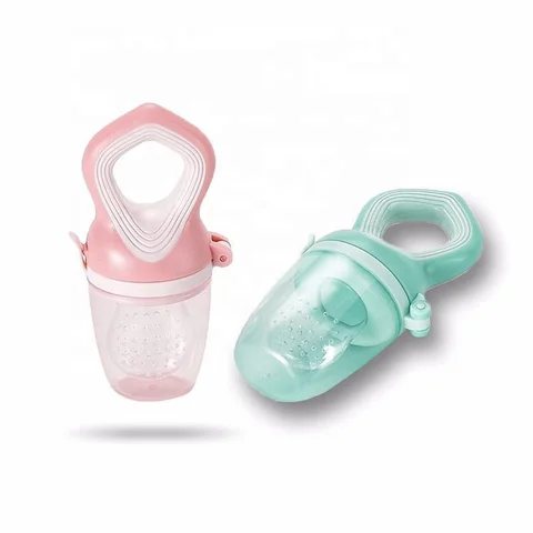 Imported Baby Fresh Fruit Pacifier Silicone Nipple Food Feeder