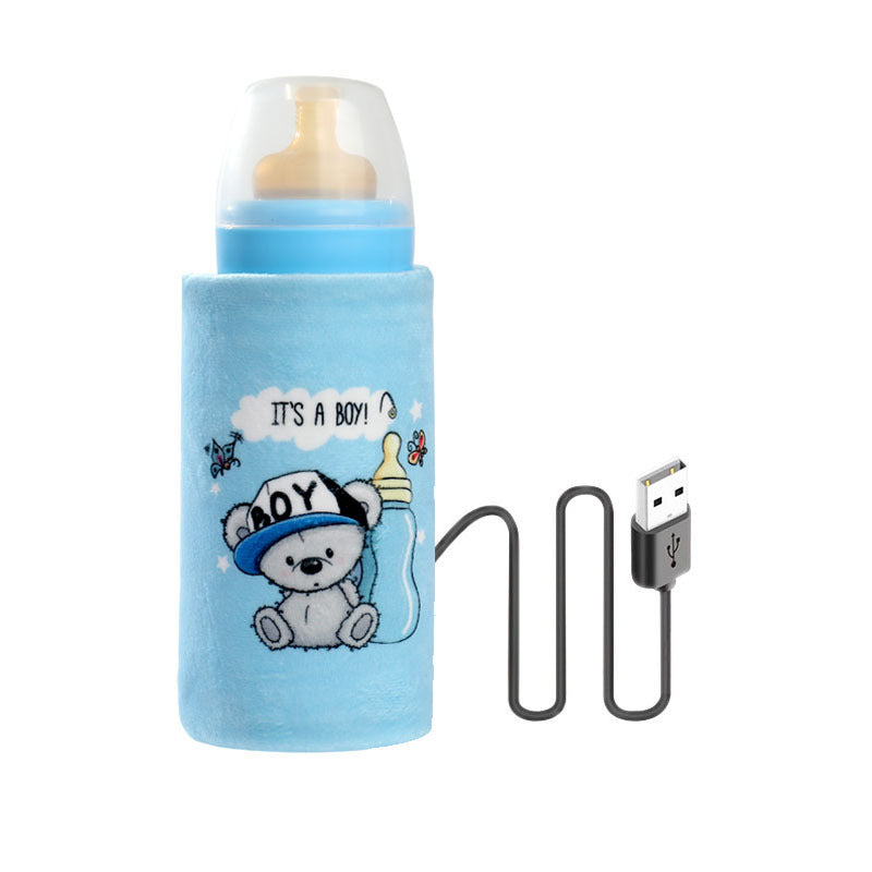 Imported USB Baby Bottle Warmer Portable Travel Milk Feeder Warmer