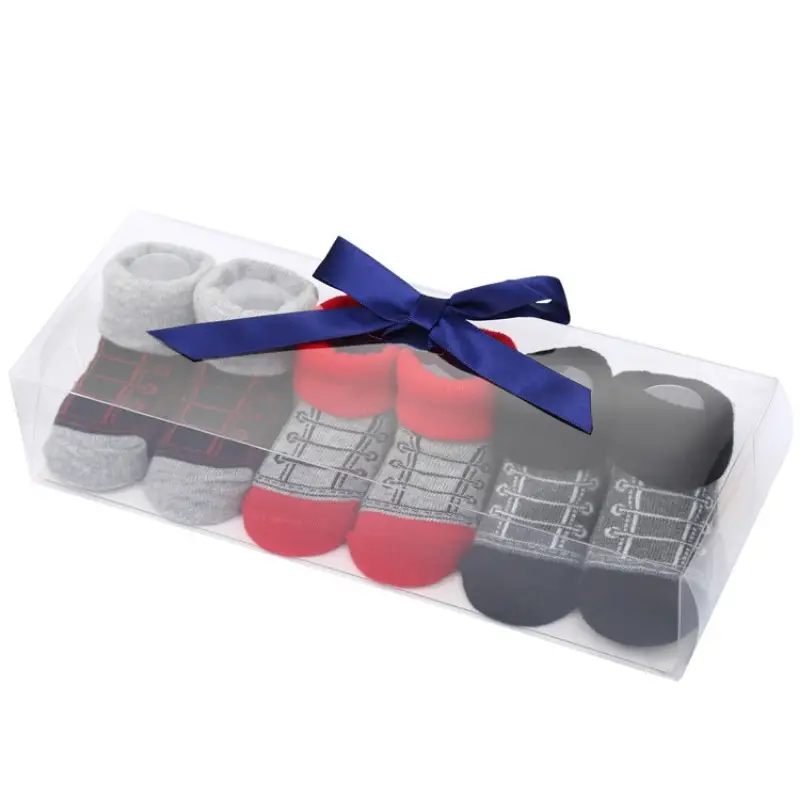 Imported Pack of  3 Pcs Socks Gift Set for 0-9 Months