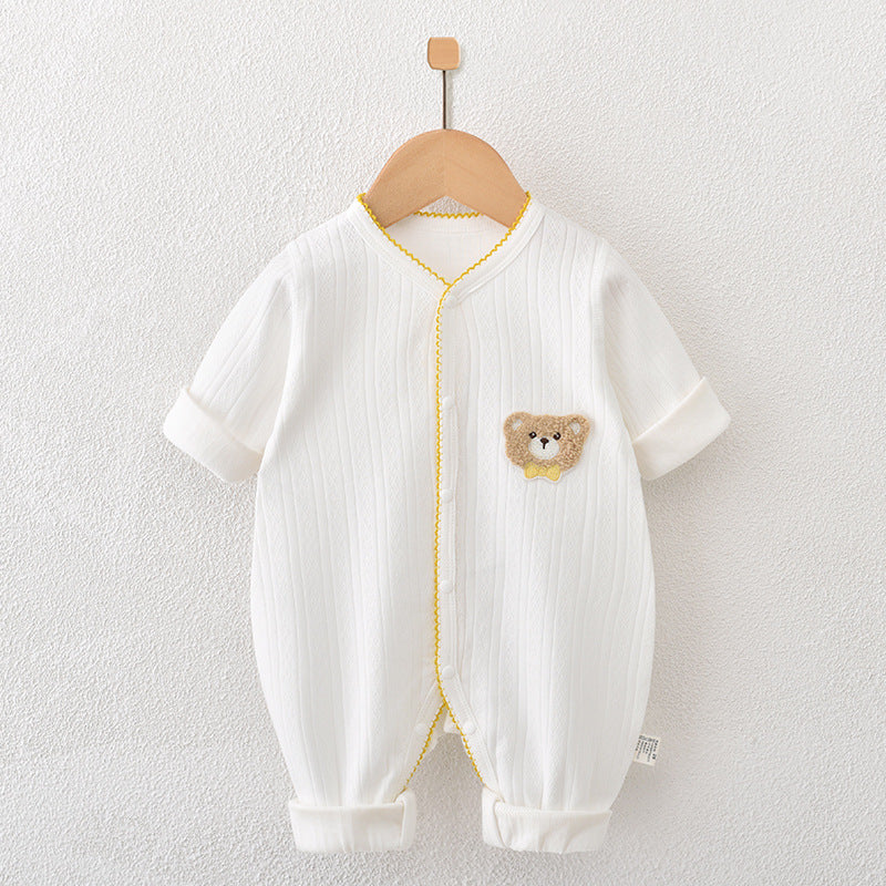Imported Baby White 3D Bear Character Romper Onesie for 0 – 18 months
