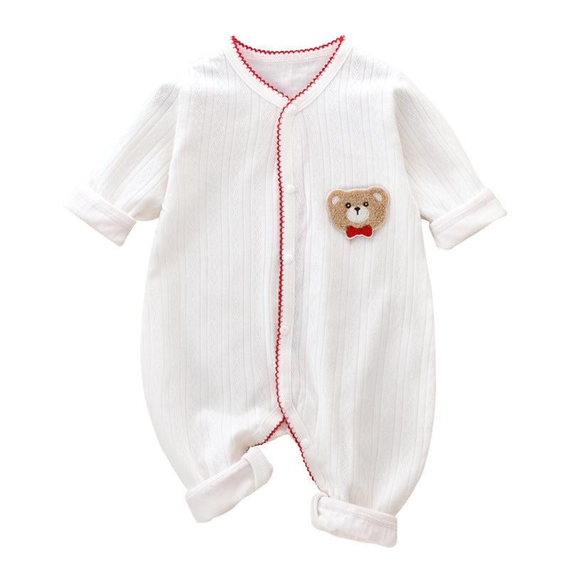 Imported Baby White 3D Bear Character Romper Onesie for 0 – 18 months