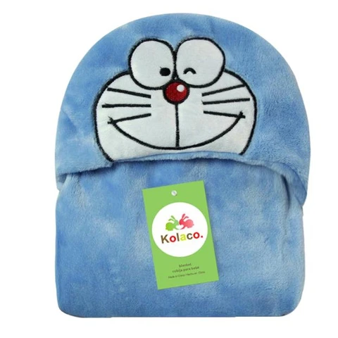 Baby Super Soft Cute 3D Character Hooded Baby AC Blanket