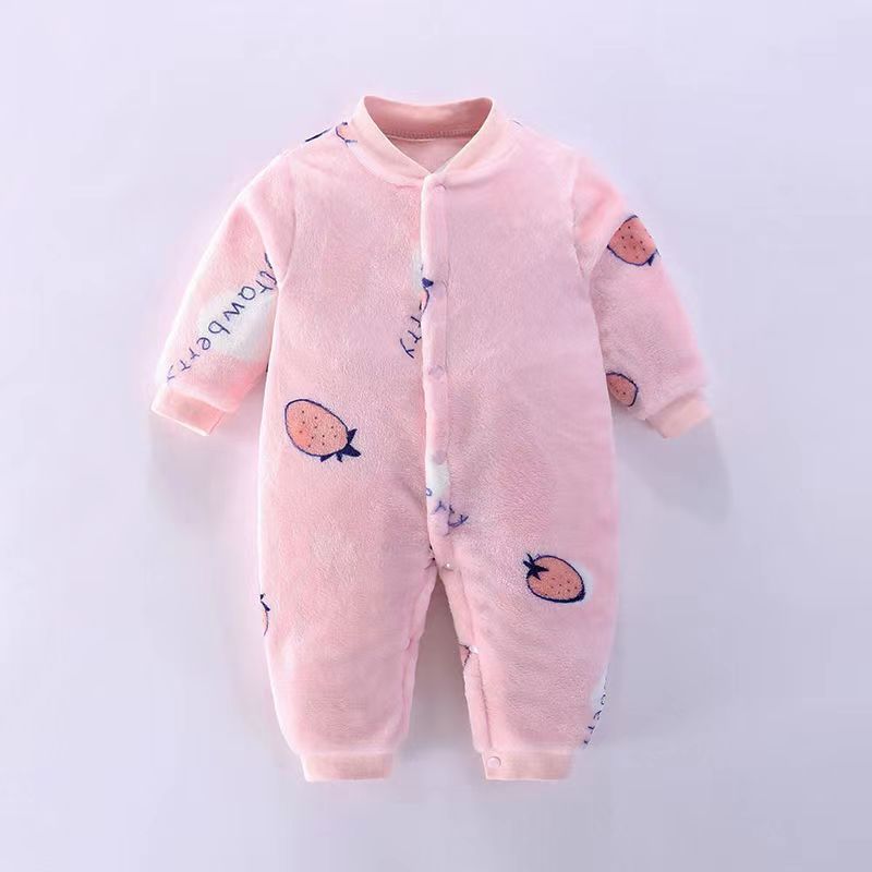 Imported Winter Baby Kids Gentleman Warm Romper for 0-18 months