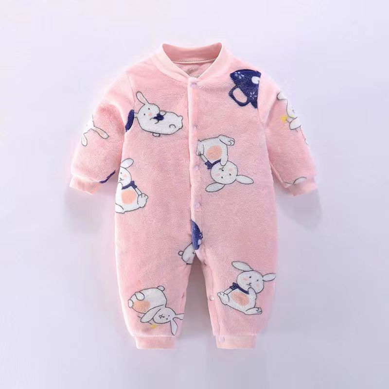 Imported Winter Baby Kids Gentleman Warm Romper for 0-18 months