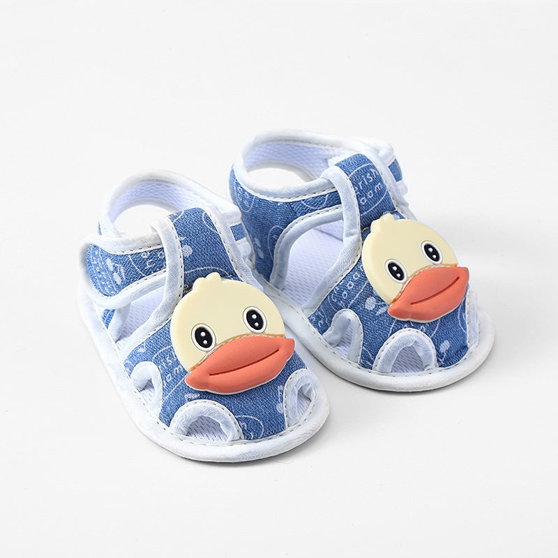 Imported Baby 3D Duck Indoor Baby Soft Shoes Fashion Flat Sandals
for 0-6 Months