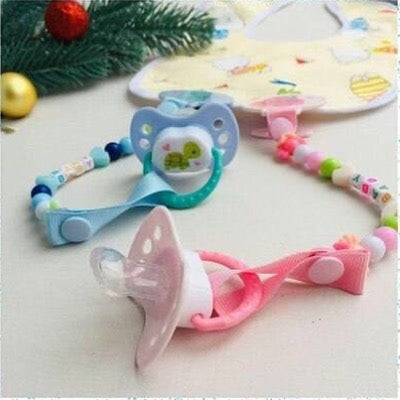 Imported Dr Gym Pacifier with Chain Clip