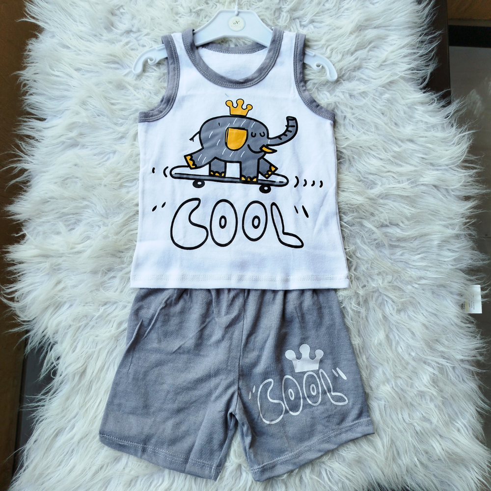 Baby Kids Cute Sleeveless Sando Dress for 0 - 5 Years