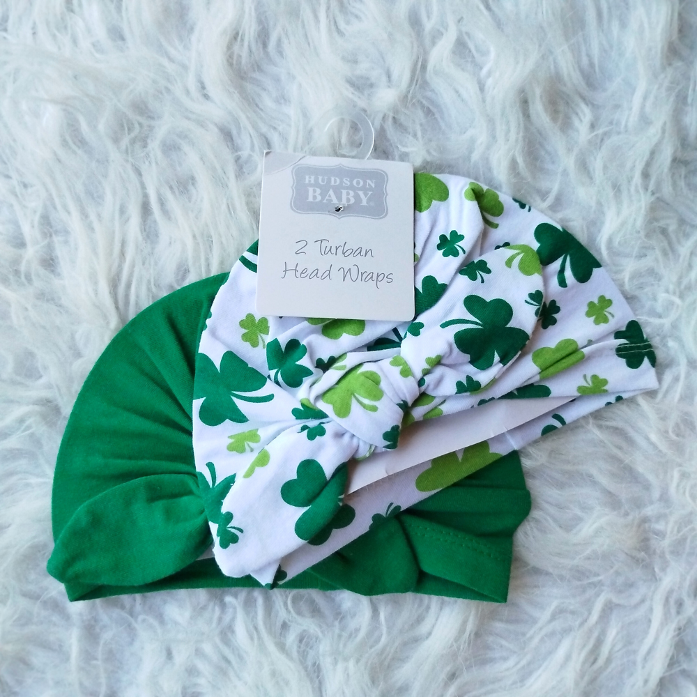 Imported Baby Pack of 2 Knot Cute Caps for 0-24 Months