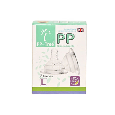PP Tree Silicon Nipple 2 Pcs