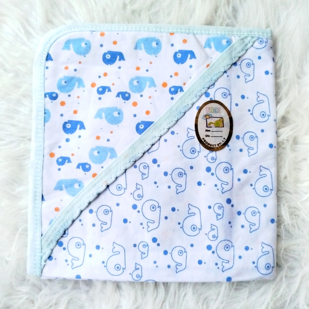Newborn Baby Embroidered Super Soft Wrapping Sheet - SALE OFFER