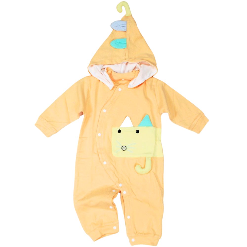 Imported Cat Fashionable Cap Romper for 4months – 2years