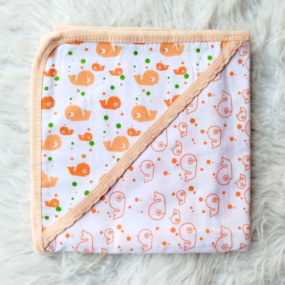 Newborn Baby Embroidered Super Soft Wrapping Sheet - SALE OFFER