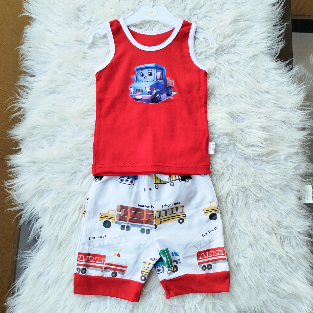 Baby Kids Cute Sleeveless Sando Dress for 0 - 5 Years