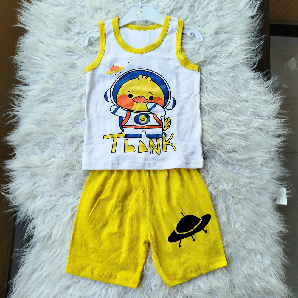 Baby Kids Cute Sleeveless Sando Dress for 0 - 5 Years