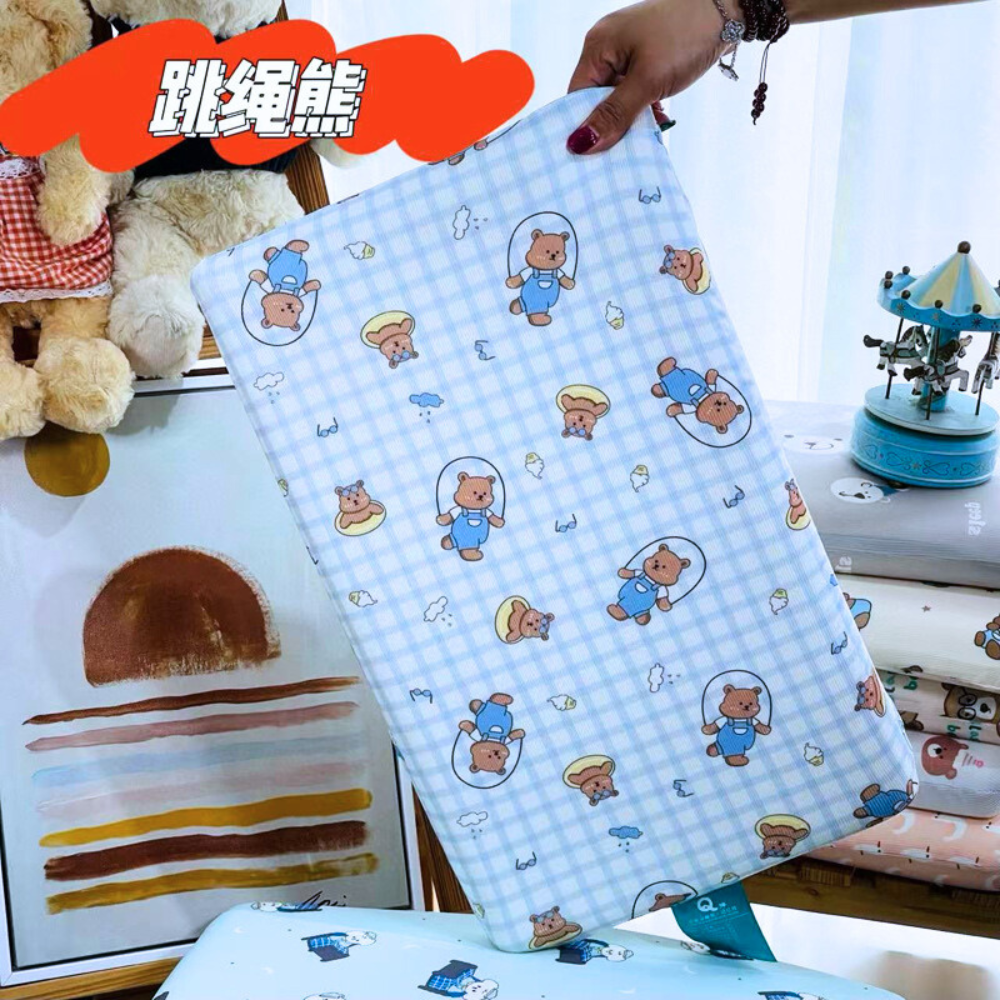 Imported Newborn Baby Memory Foam Mattress For Long Sleep and Easy Travel Baby Bed for 0-6 Months