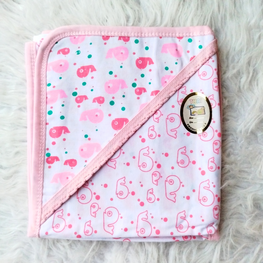 Newborn Baby Embroidered Super Soft Wrapping Sheet - SALE OFFER