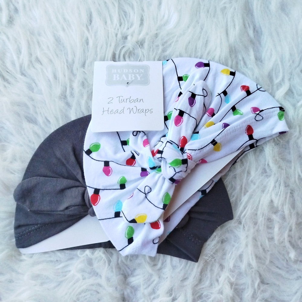Imported Baby Pack of 2 Knot Cute Caps for 0-24 Months