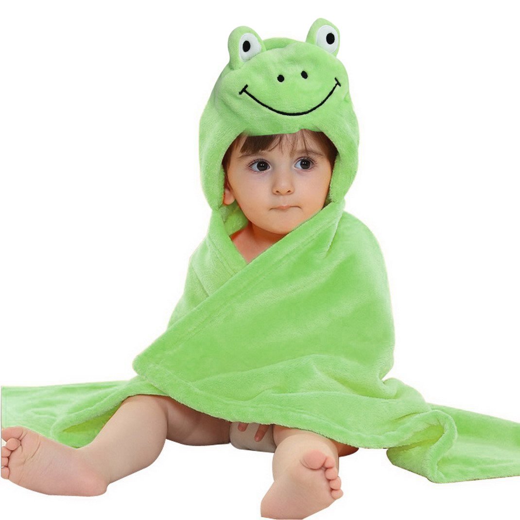 Baby Super Soft Cute 3D Character Hooded Baby AC Blanket