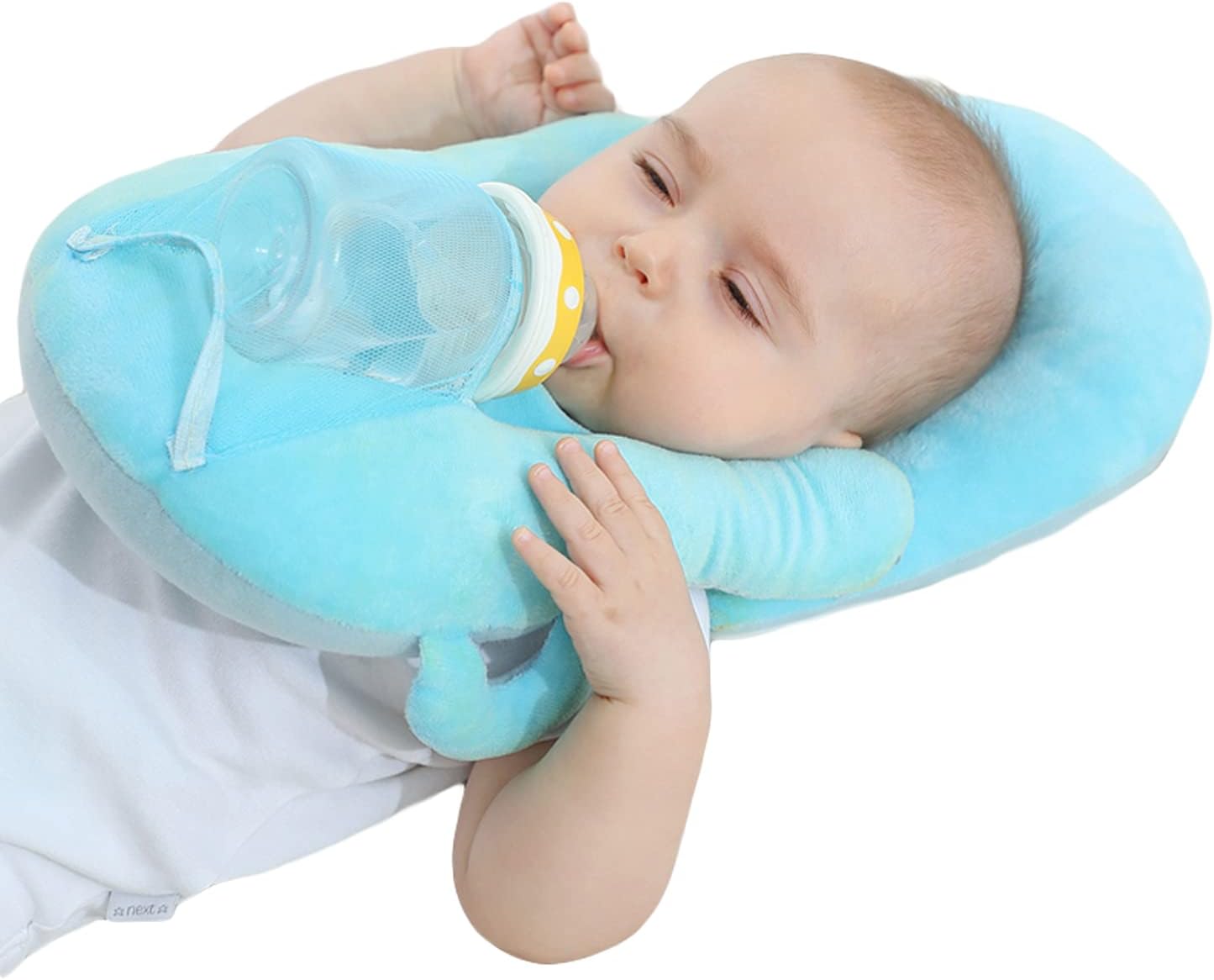Imported Multifunction Newborn Baby Self Feeding Pillow with Head Support