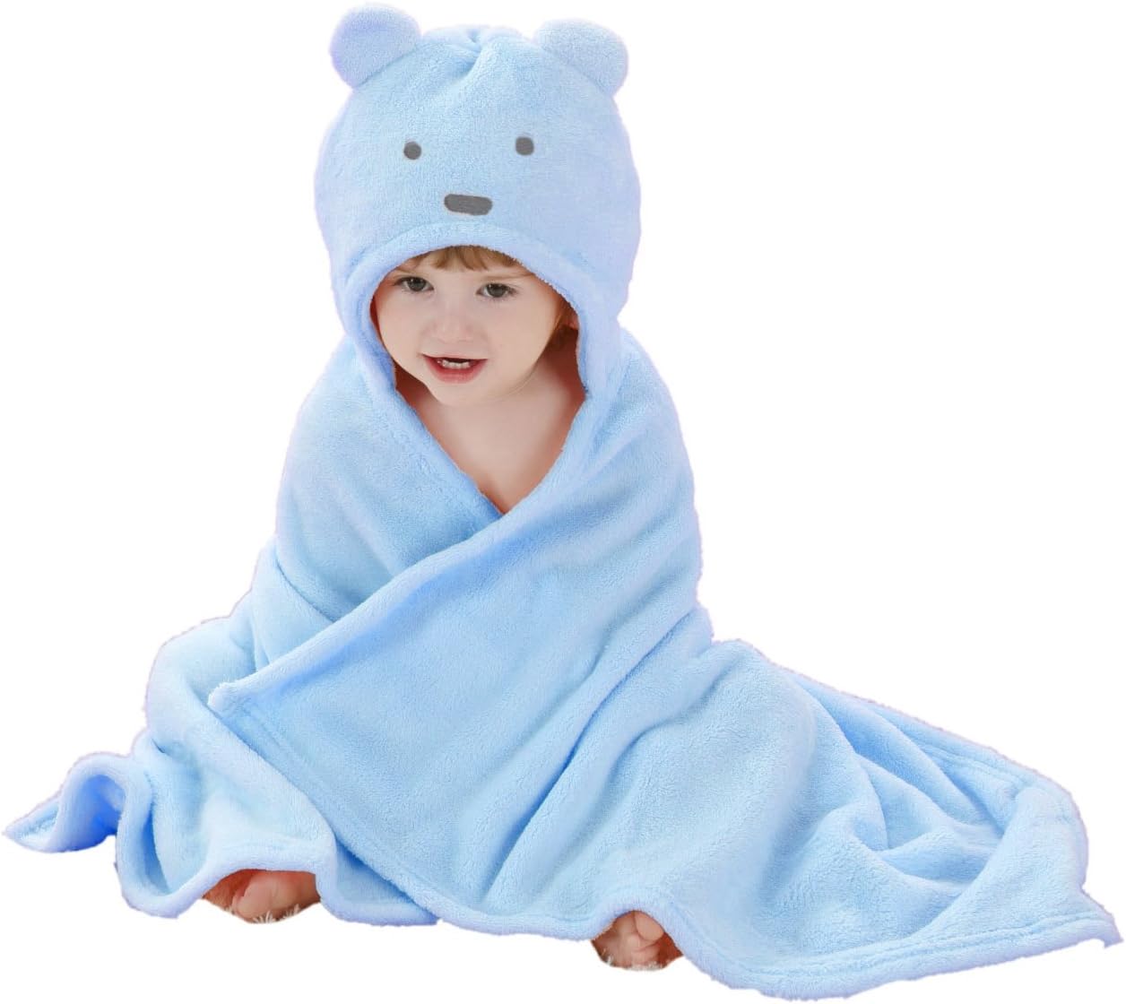 Baby Super Soft Cute 3D Character Hooded Baby AC Blanket