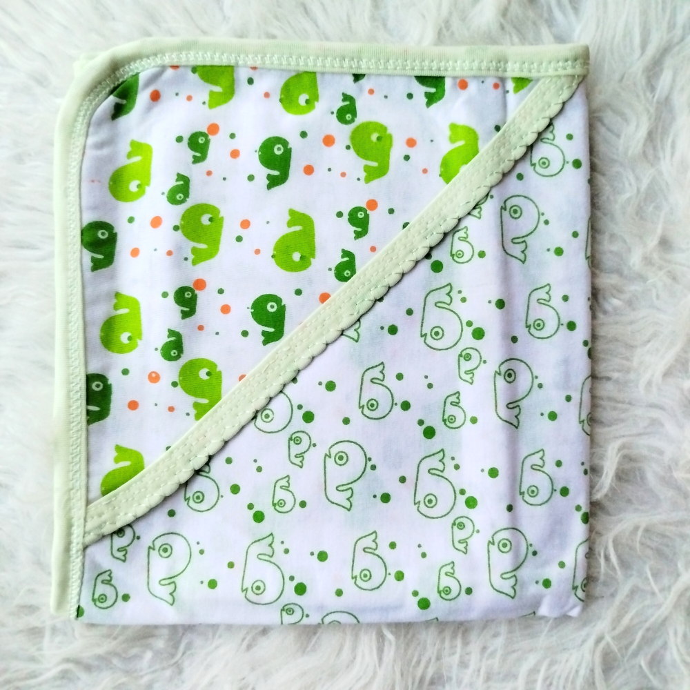 Newborn Baby Embroidered Super Soft Wrapping Sheet - SALE OFFER