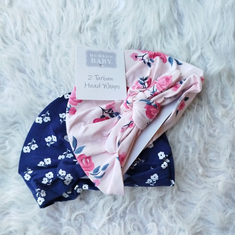 Imported Baby Pack of 2 Knot Cute Caps for 0-24 Months