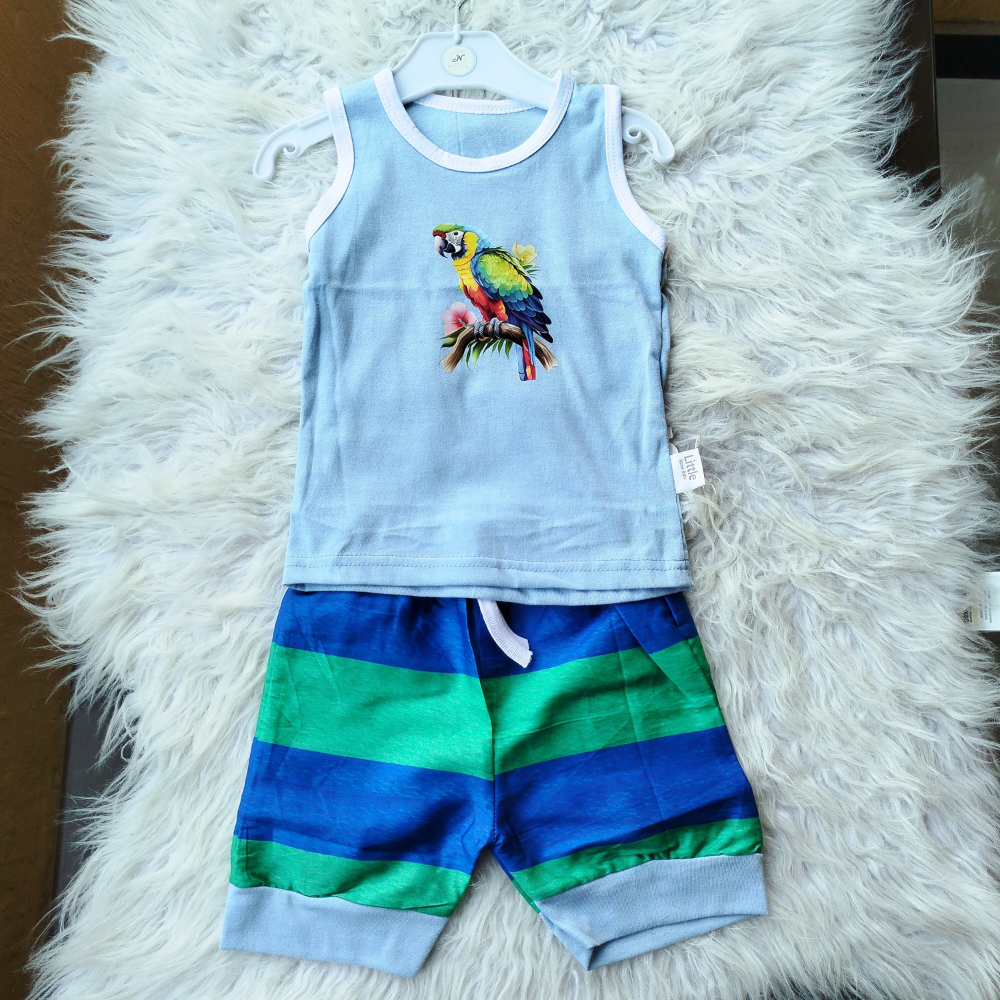 Baby Kids Cute Sleeveless Sando Dress for 0 - 5 Years