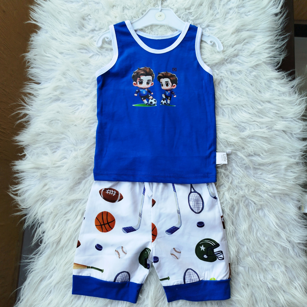 Baby Kids Cute Sleeveless Sando Dress for 0 - 5 Years