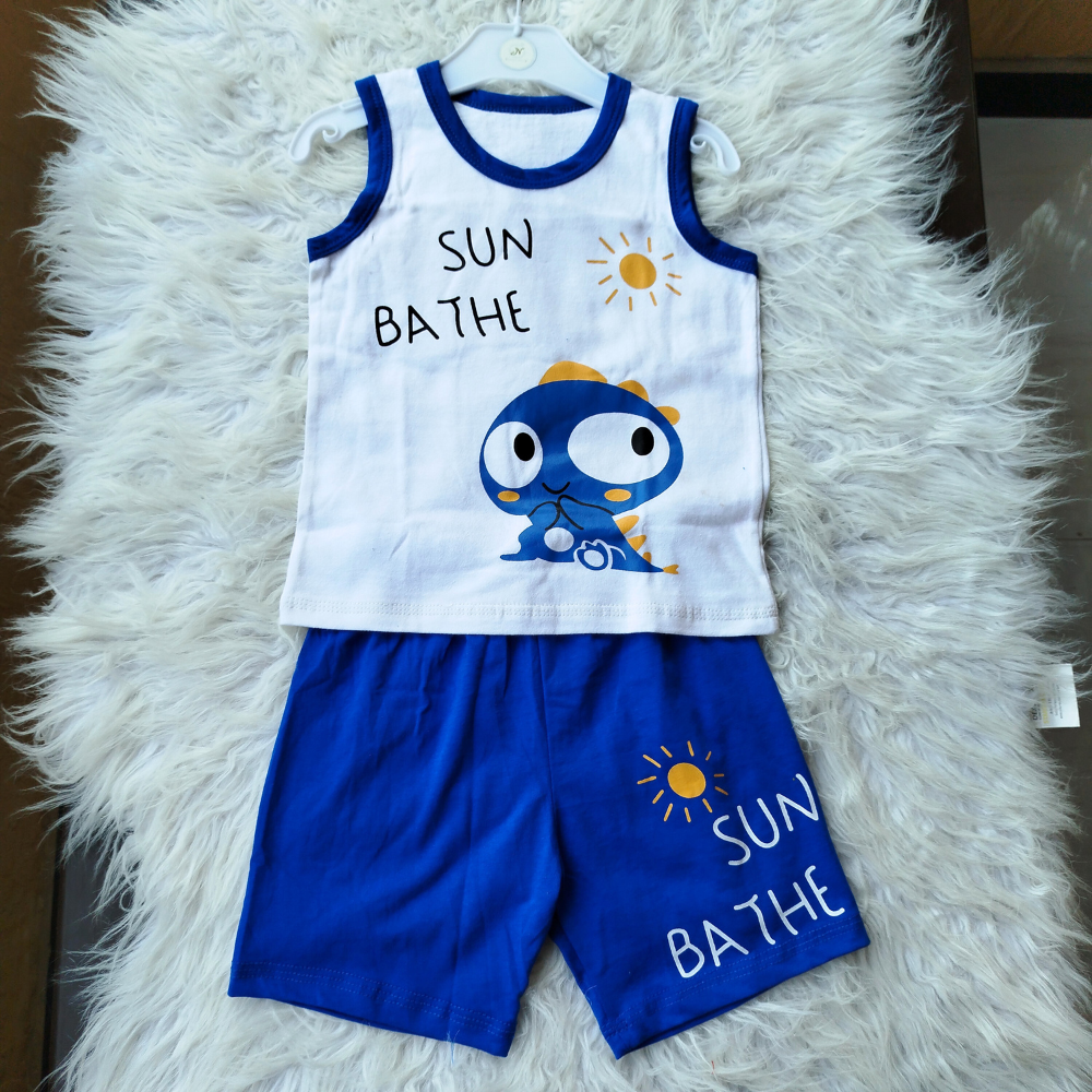 Baby Kids Cute Sleeveless Sando Dress for 0 - 5 Years