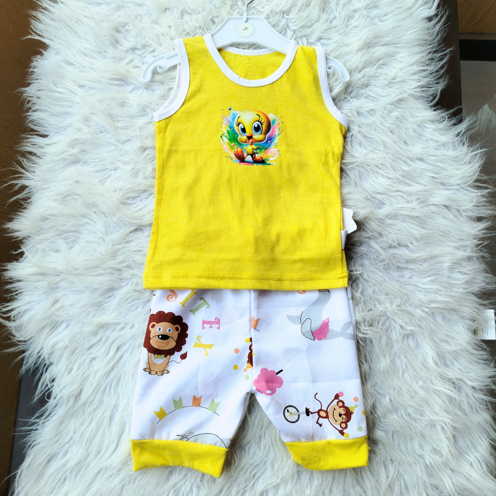 Baby Kids Cute Sleeveless Sando Dress for 0 - 5 Years