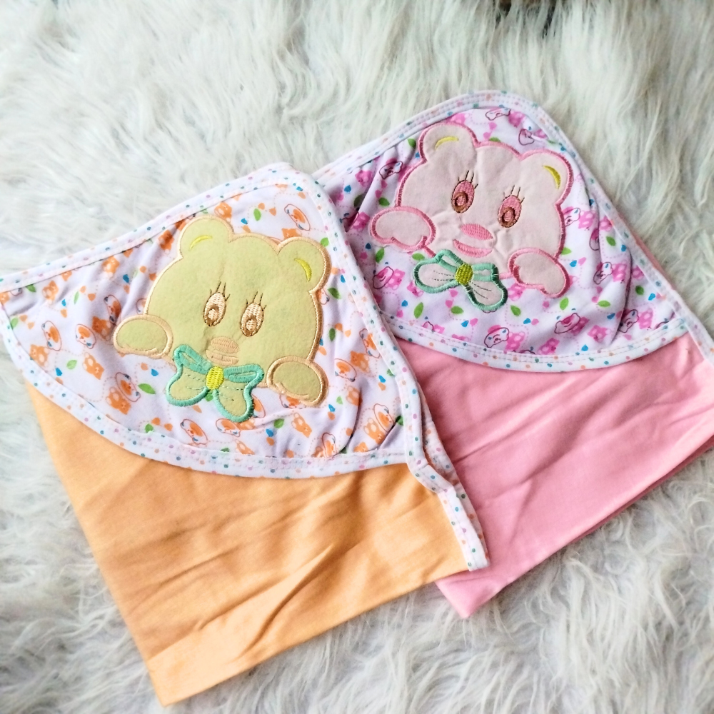 Newborn Baby Embroidered Super Soft Wrapping Sheet - SALE OFFER