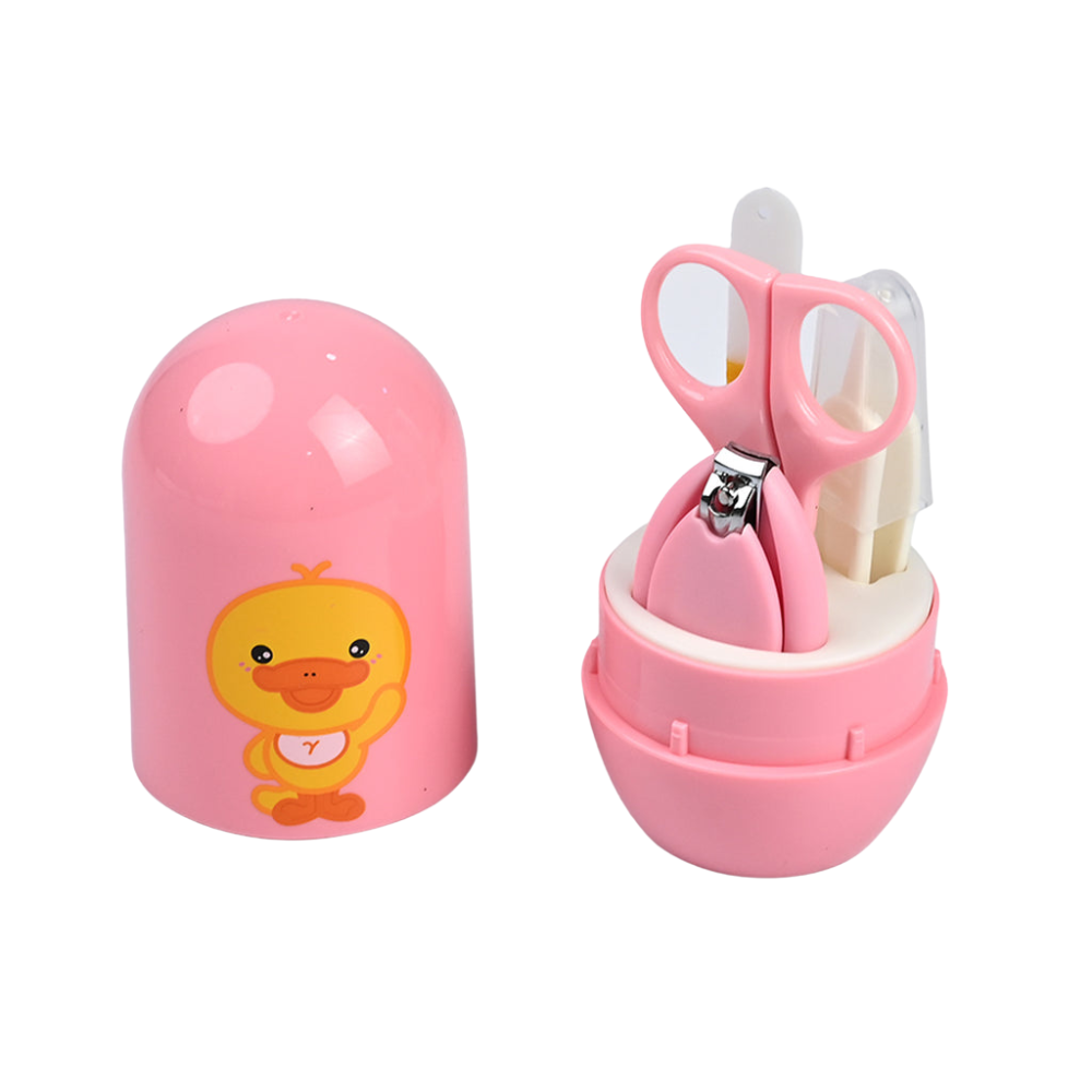 Imported 4 Piece Baby Nail Care Kit – Safe Grooming Set with Case