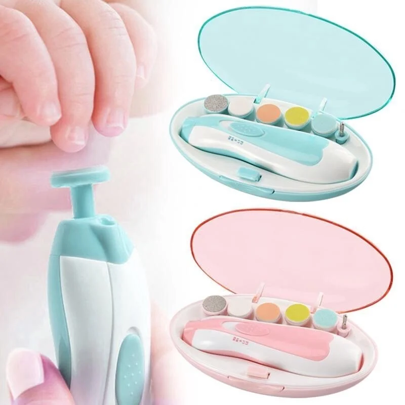 Baby Electric Nail Trimmer Kid Nail Polisher Tool Baby Care Multifunctional Fingernail Cutter Trimmer