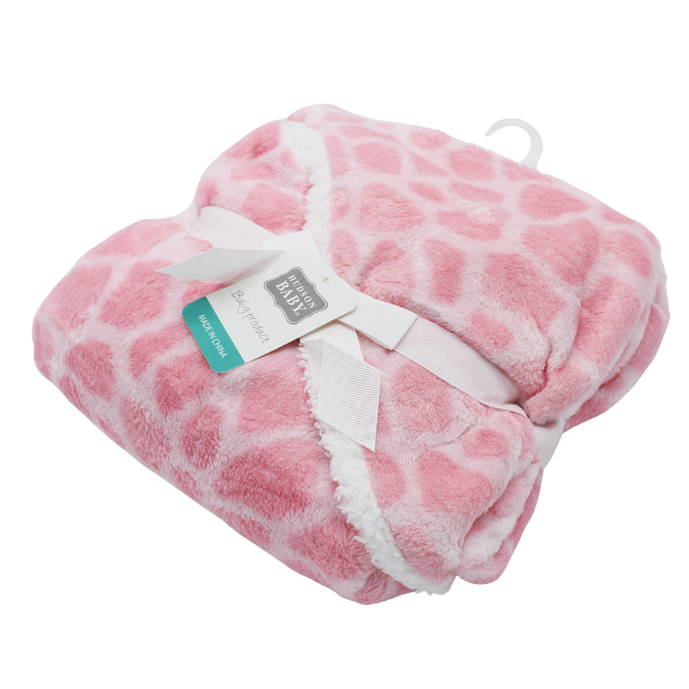 Imported Baby Super Soft Printed Baby Blanket Hooded Wrapping Shawl Comforter Quilt