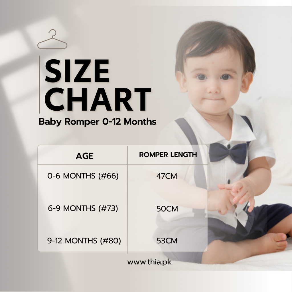 Baby Summer Gentleman Cotton Romper (0–12 Months)