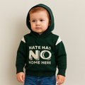 Imported 1 Pc Baby Kids Winter Hate Has No Home Rabbit Wool Warm Hoodie Sweater Long Sleeve Pullover for 9 Months - 3 Years