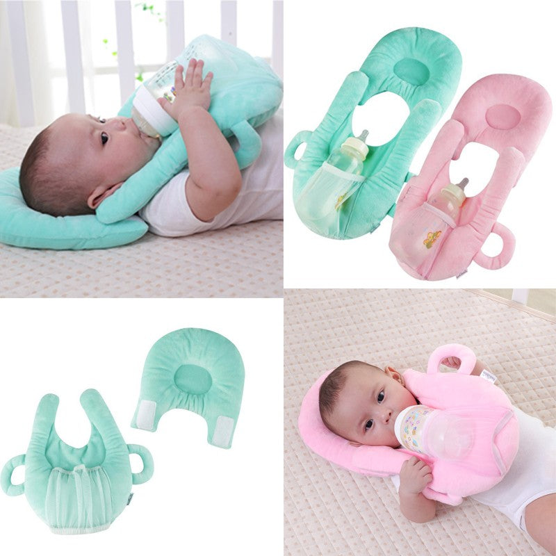 Imported Multifunction Newborn Baby Self Feeding Pillow with Head Support