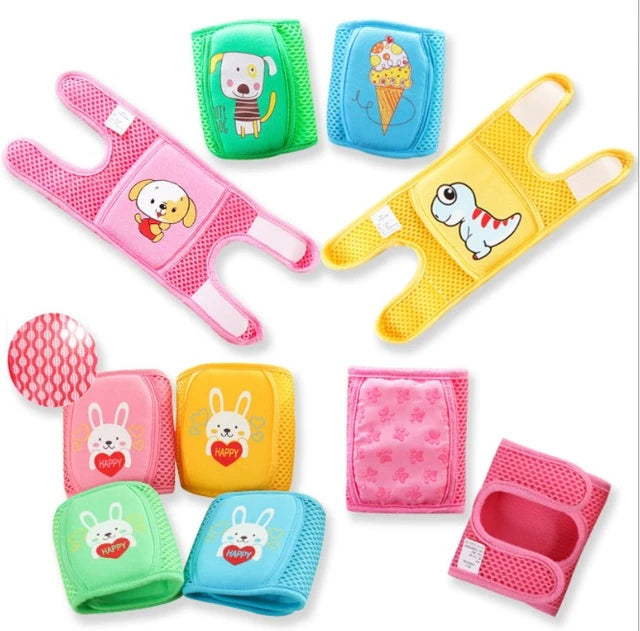 Imported Baby Cartoon Safety Knee Pads Toddler Kids Walking Protection Leg Warmers