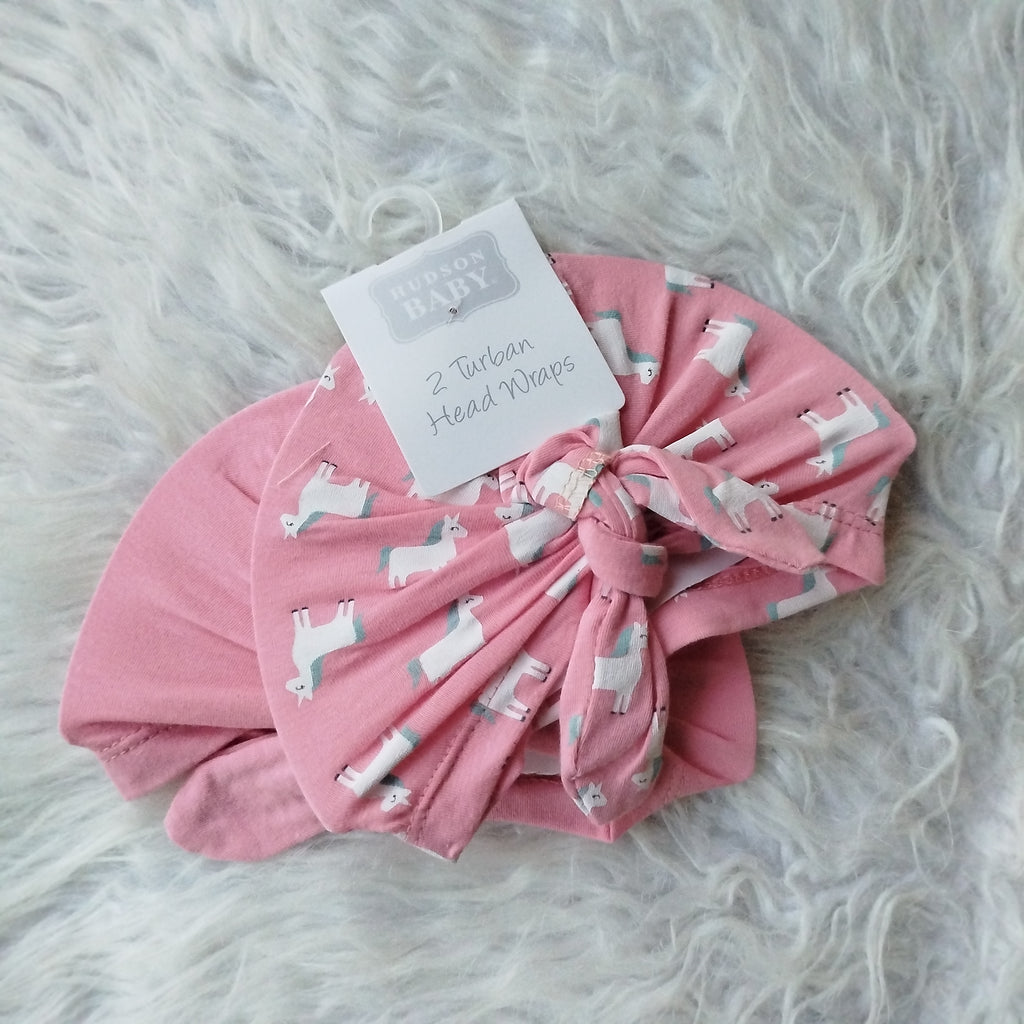 Imported Baby Pack of 2 Knot Cute Caps for 0-24 Months