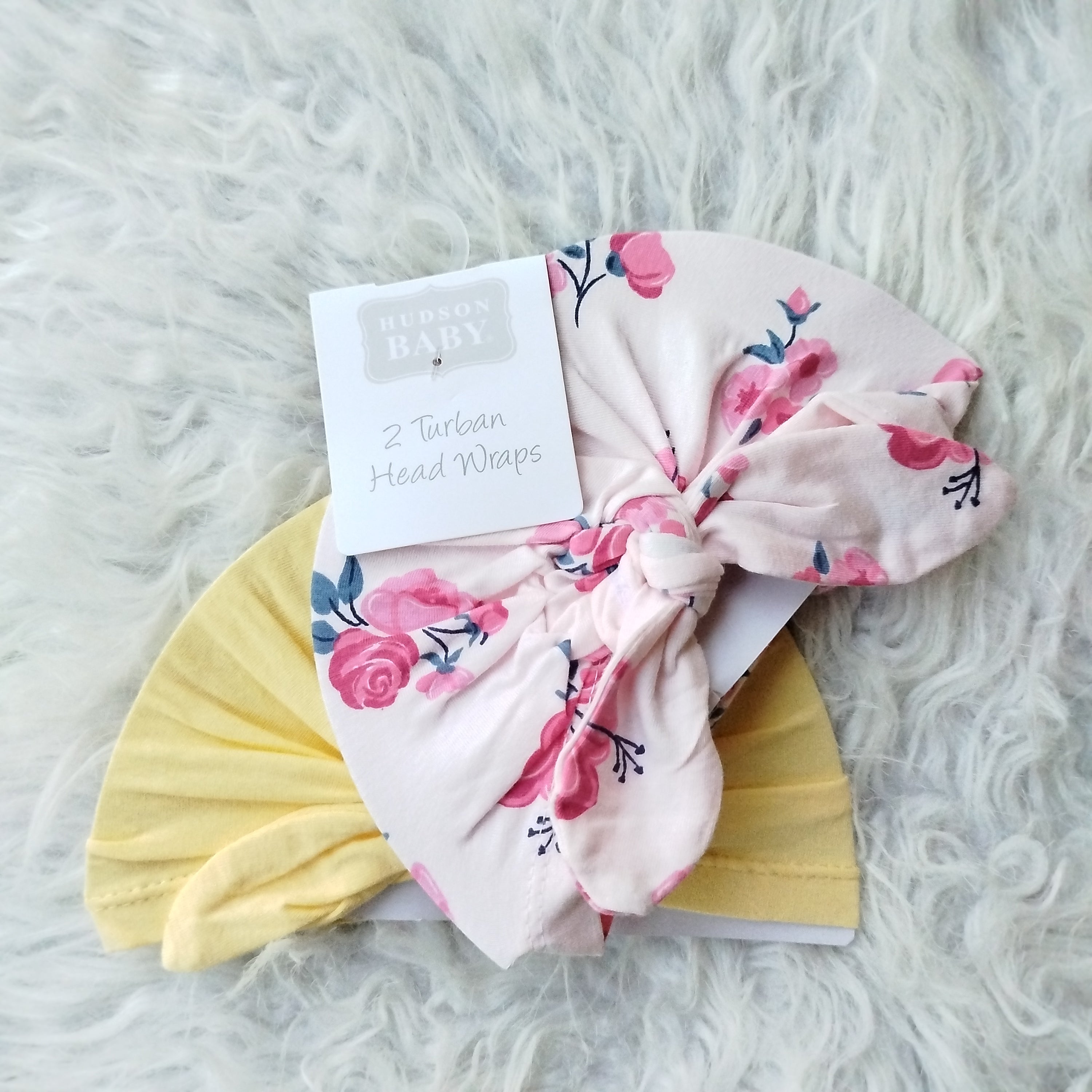 Imported Baby Pack of 2 Knot Cute Caps for 0-24 Months