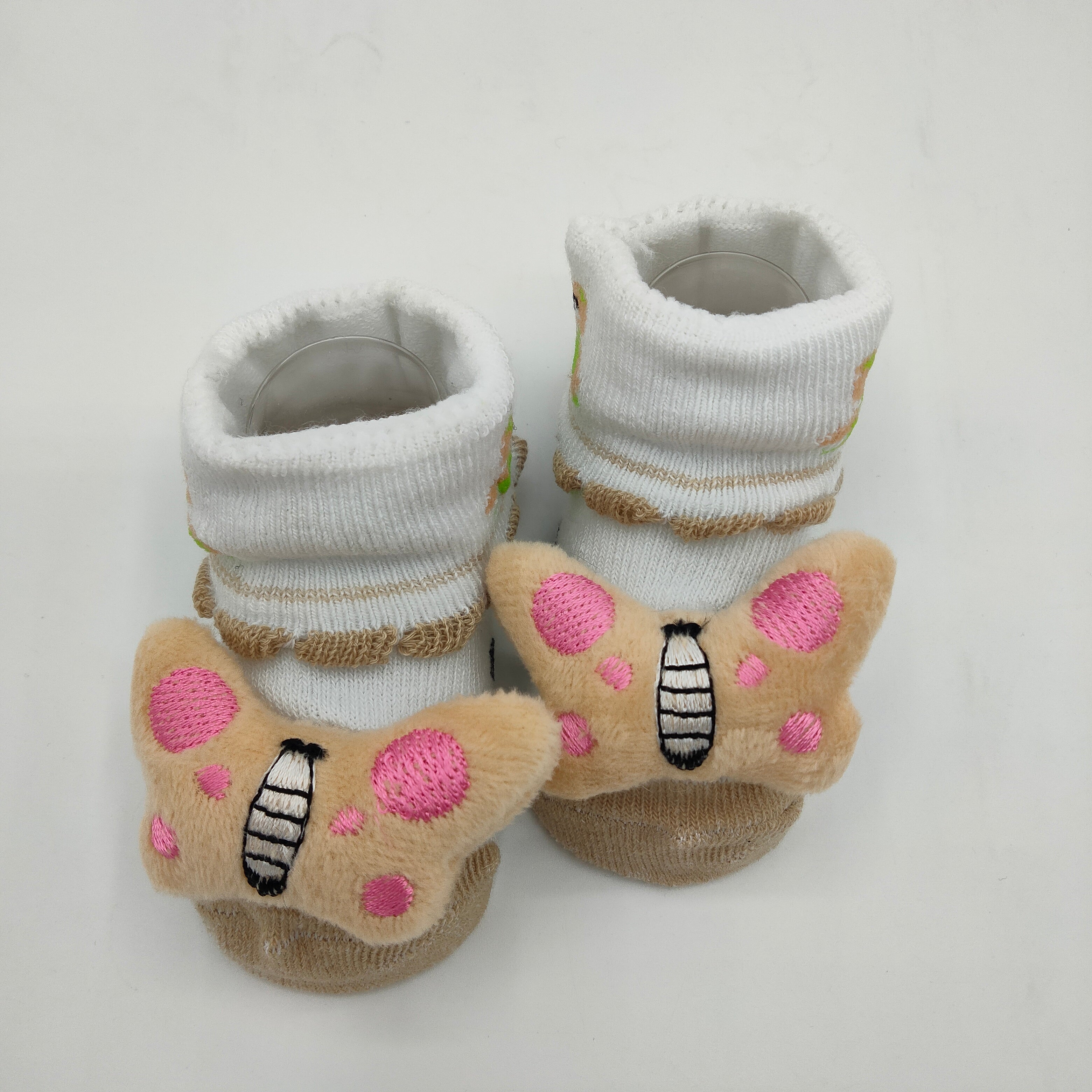 Baby Cute Cartoon Characters Booties Socks Shoes - 0-6 Months