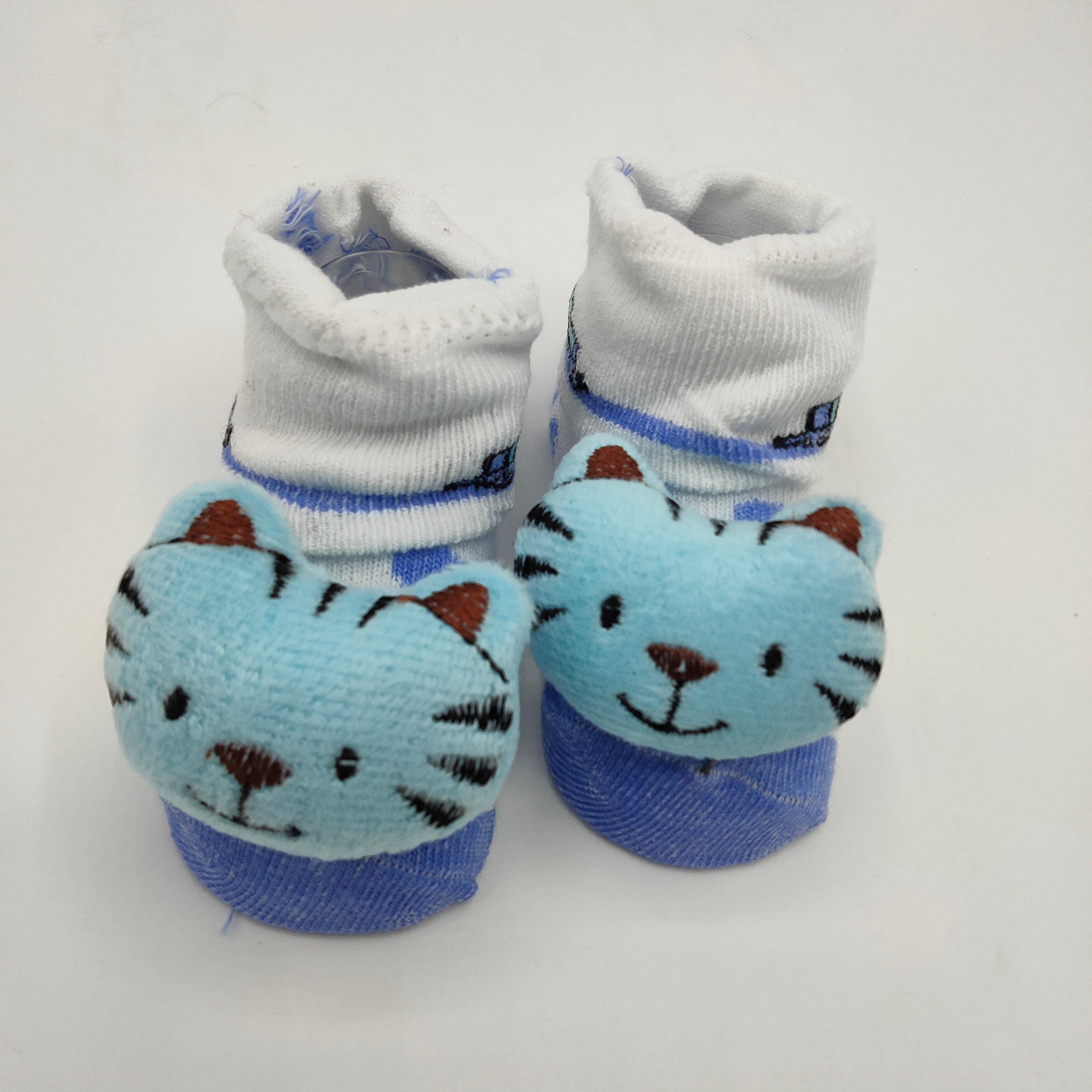 Baby Cute Cartoon Characters Booties Socks Shoes - 0-6 Months