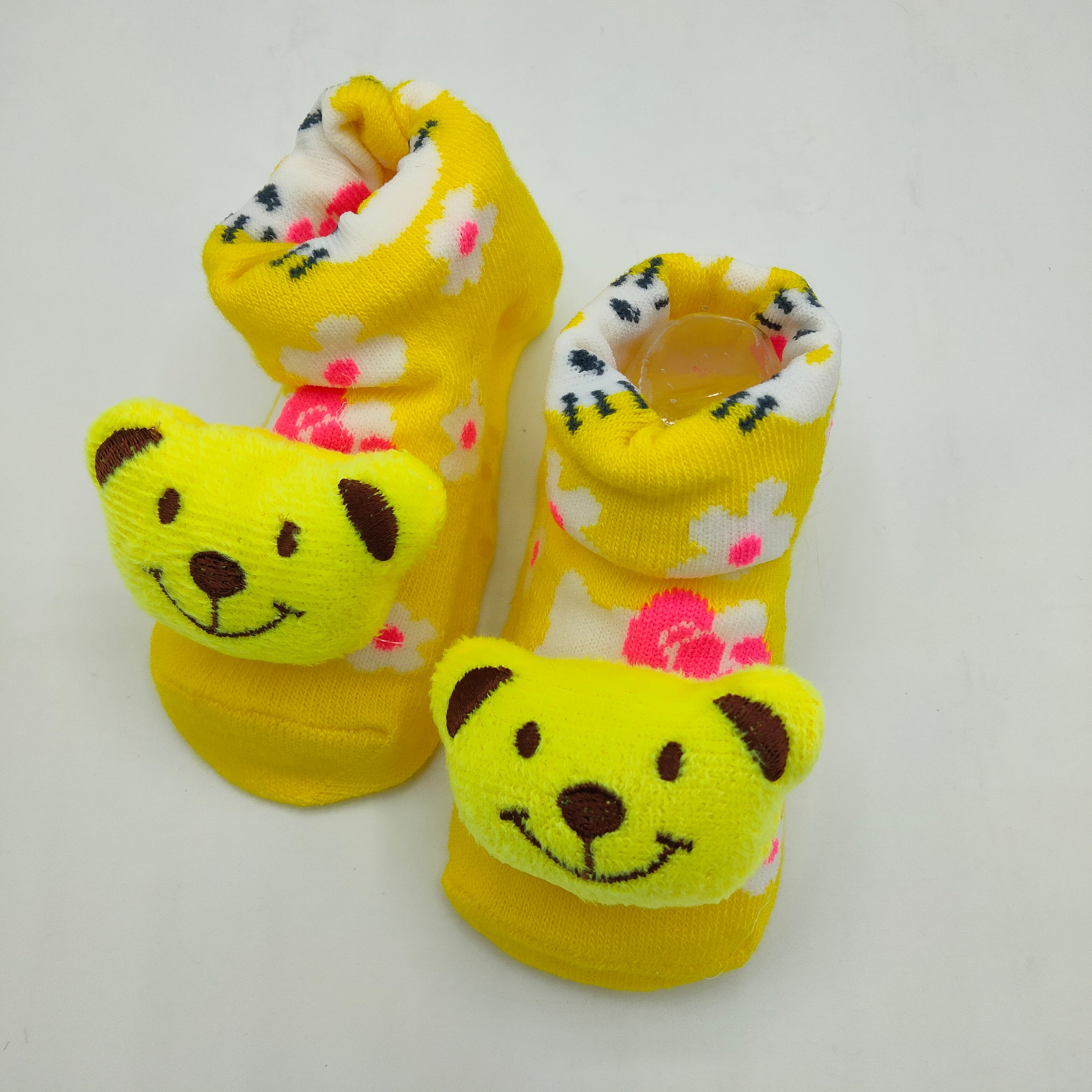 Baby Cute Cartoon Characters Booties Socks Shoes - 0-6 Months