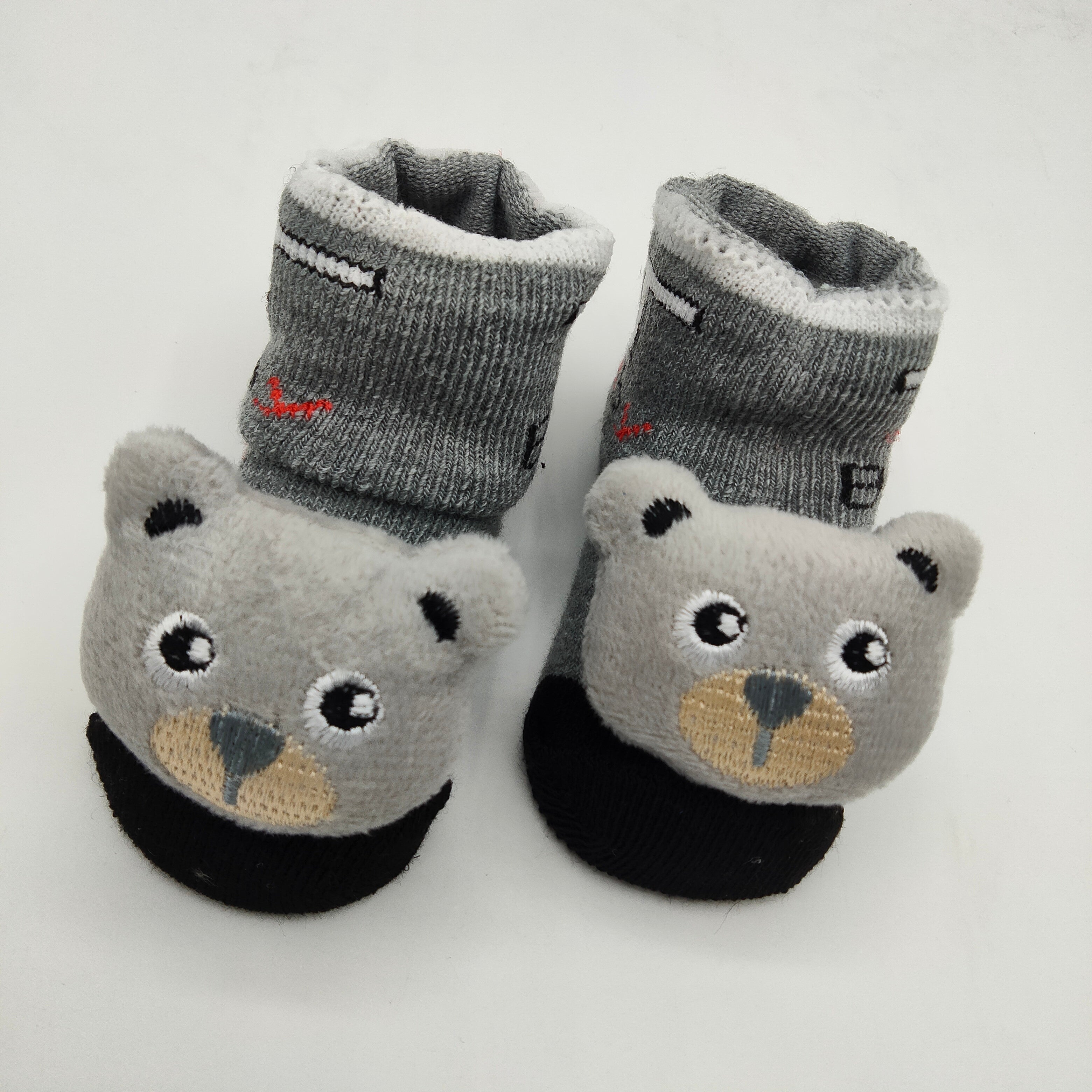 Baby Cute Cartoon Characters Booties Socks Shoes - 0-6 Months