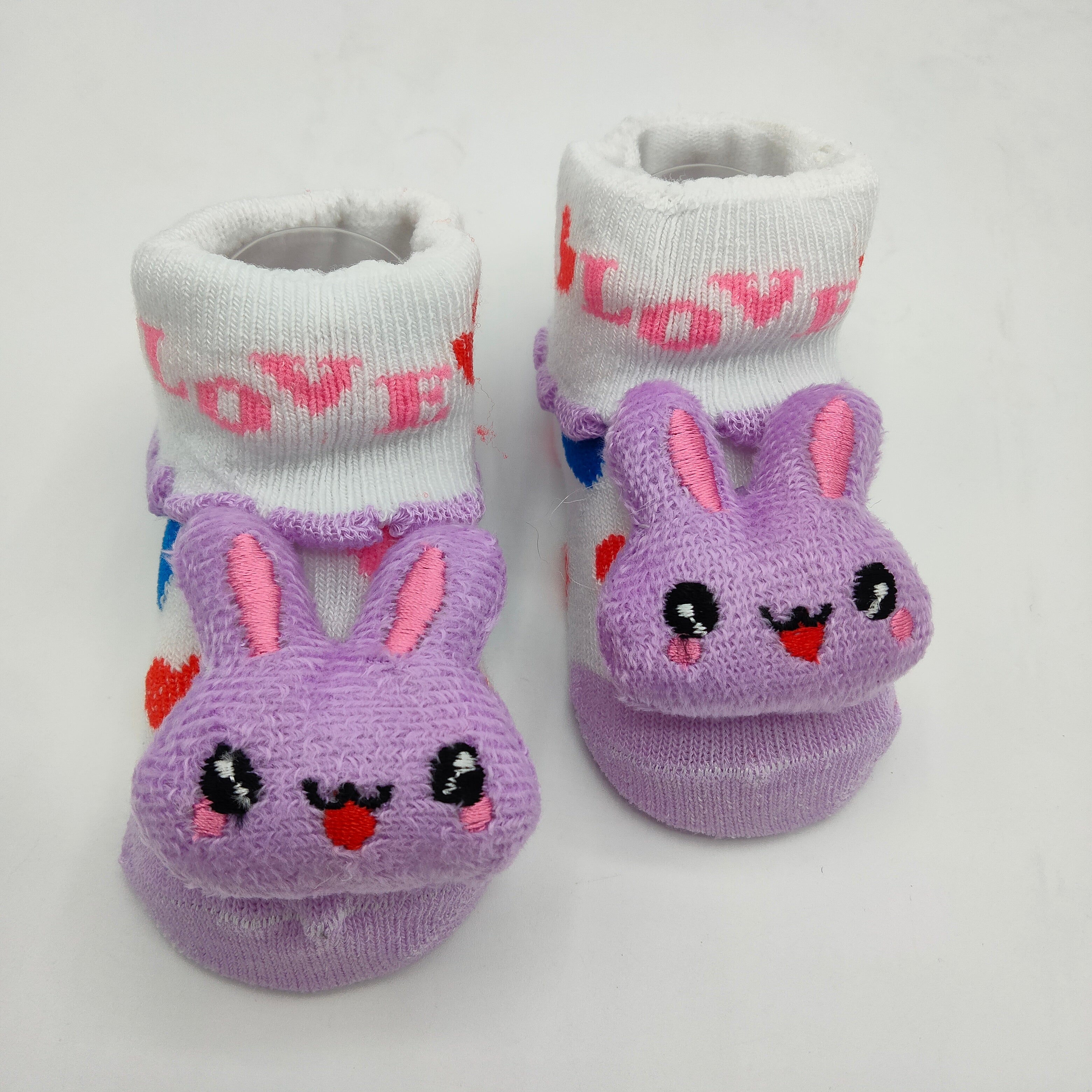 Baby Cute Cartoon Characters Booties Socks Shoes - 0-6 Months